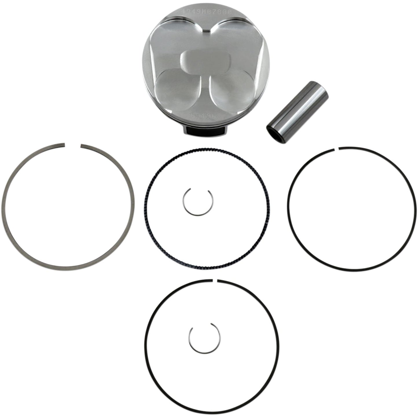 Wiseco - Powersports Piston 4949M07800 Standard Comp 4949M07800_494846