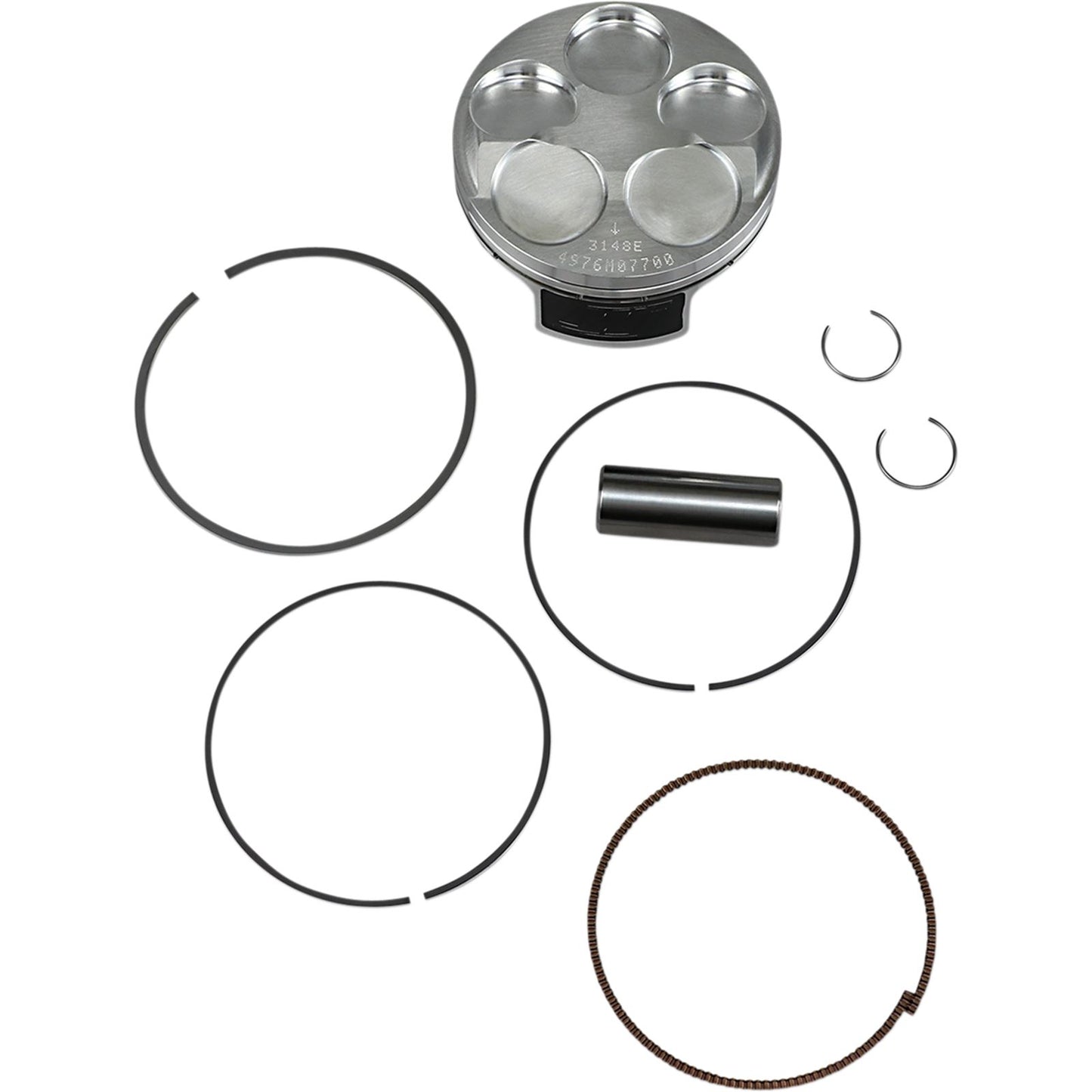 Wiseco - Powersports Piston 4976M07700 High-Compression 4976M07700_494989