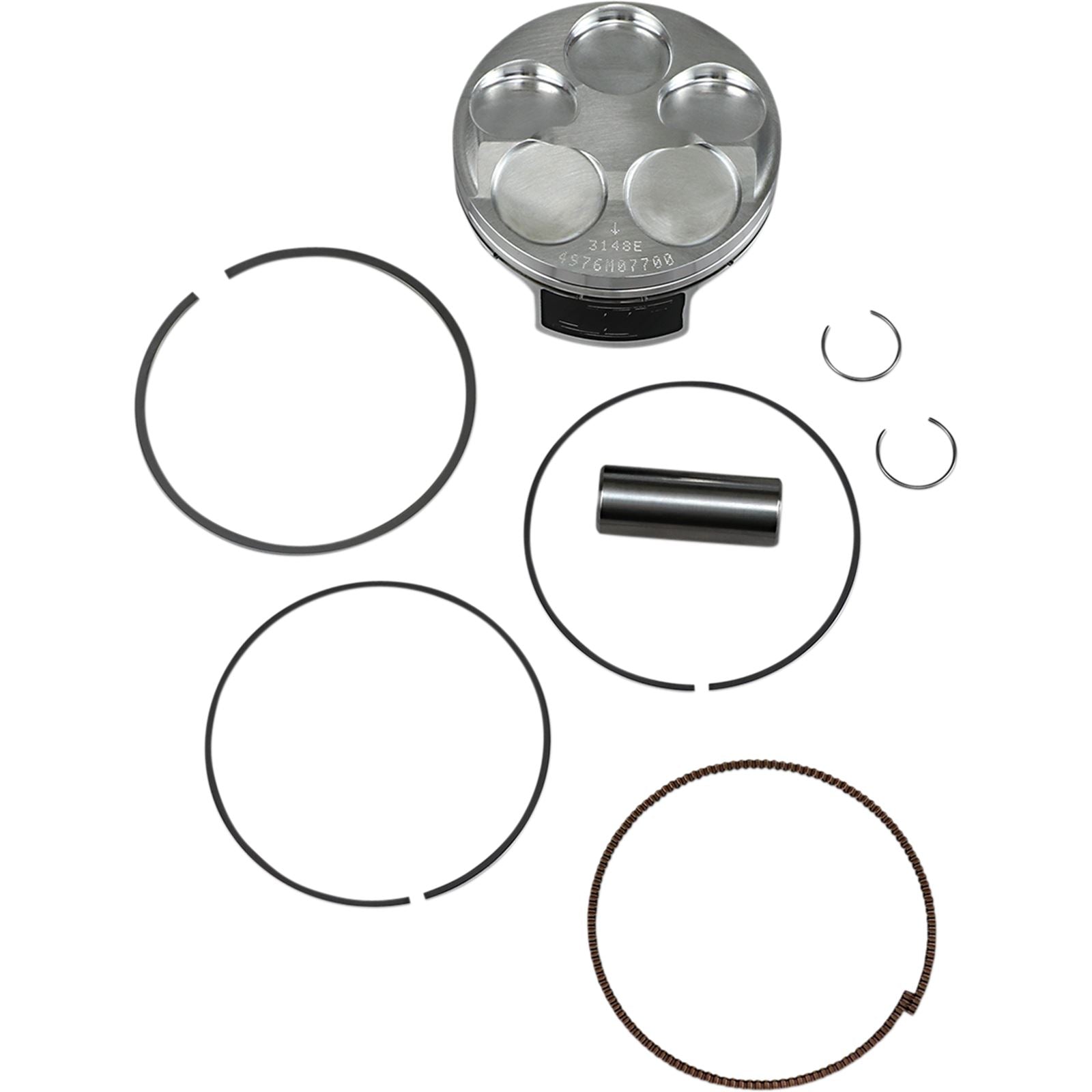 Wiseco - Powersports Piston 4976M07700 High-Compression 4976M07700_494989