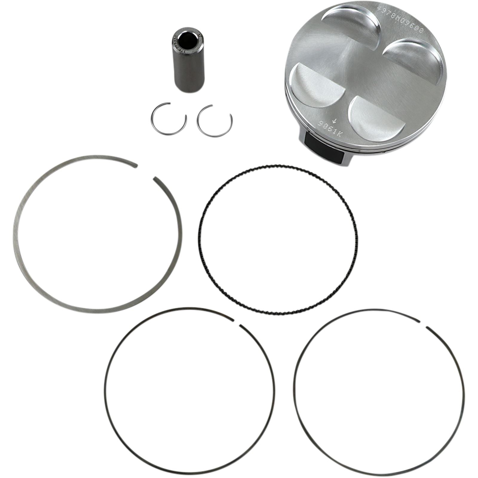 Wiseco - Powersports Piston MO9600 CRF450R '09 Standard COMP. 12:1 4978M09600_494990