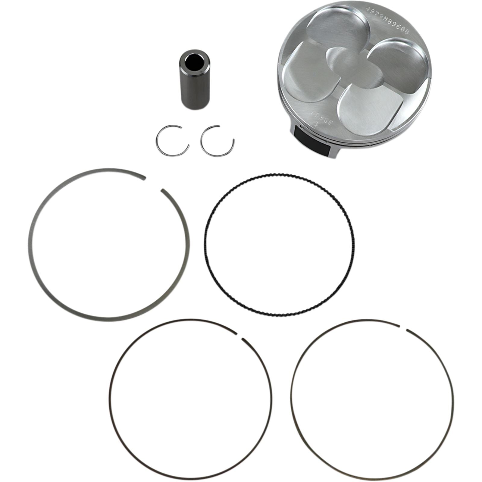 Wiseco - Powersports Piston MO9600 CRF450R '09 Hi-Comp 13:1 4979M09600_494991
