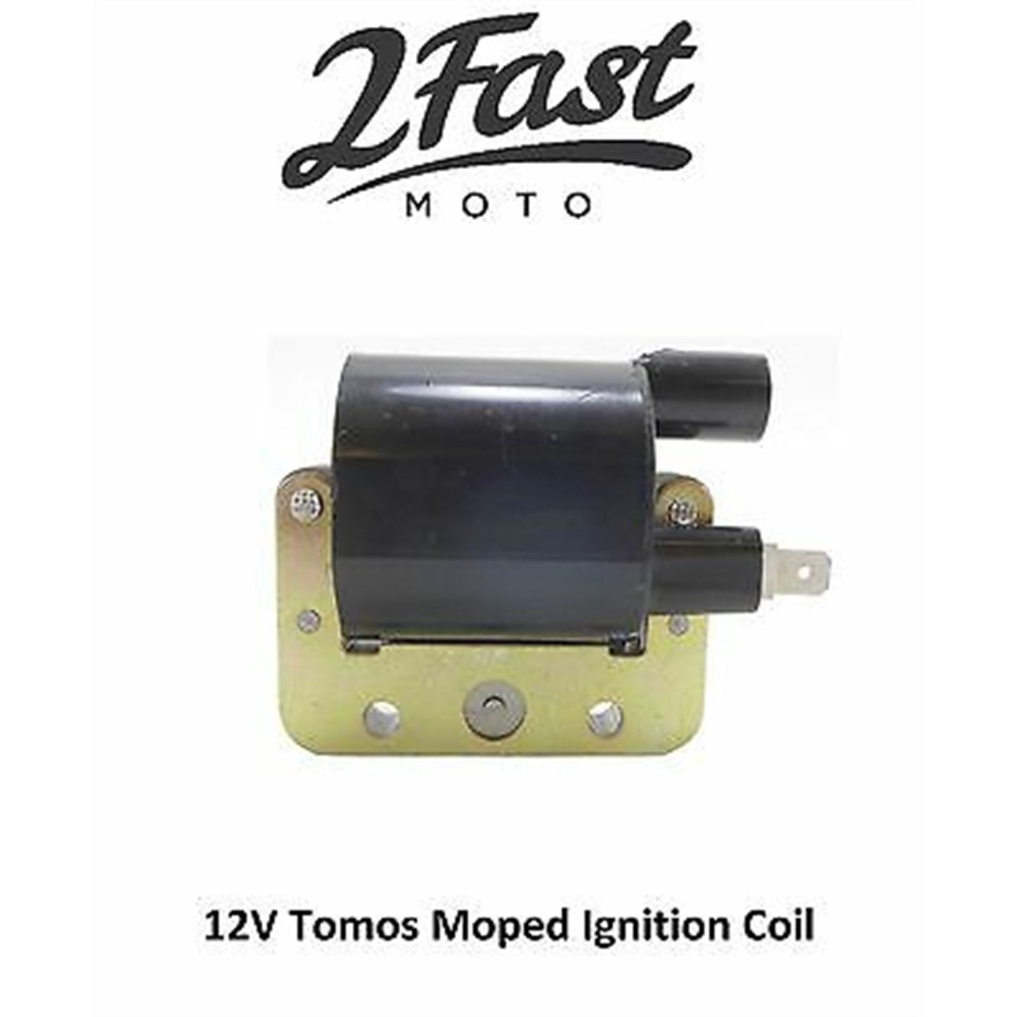 2FastMoto Moped Ignition Coil - Tomos A3 Silver Bullet, Golden Bullet TT Scooter  631-700_651912