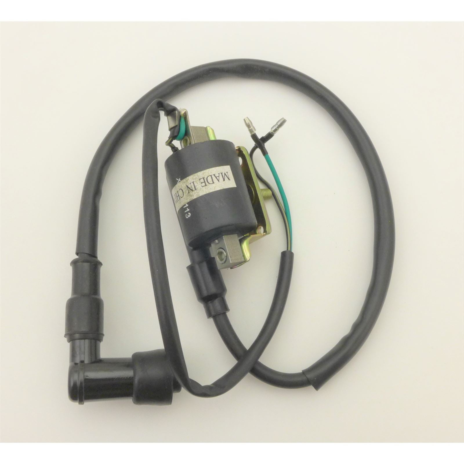 2FastMoto 12 VOLT COIL WITH WIRE AND 90 DEGREE PLUG CAP 634040_892775