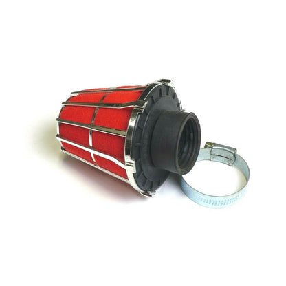 2FastMoto Chrome Cage 35mm Foam Pod Air Filter Cleaner  2fm-634.161_623092