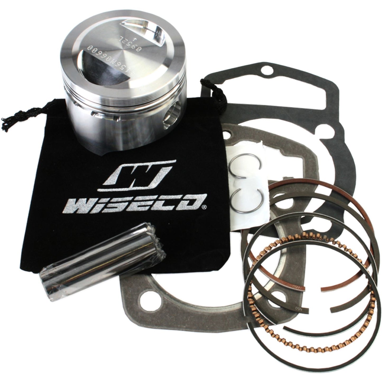 Wiseco - Powersports Piston Kit with Gaskets - 66.00 mm for Honda [MPN: PK1121]_303734