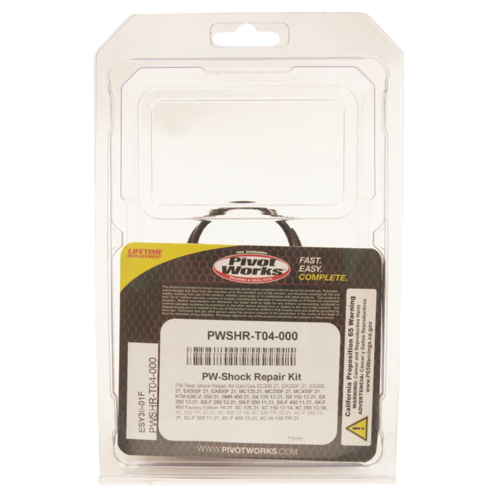 Pivot Works Shock Repair Kit PWSHR-T04-000_1690310