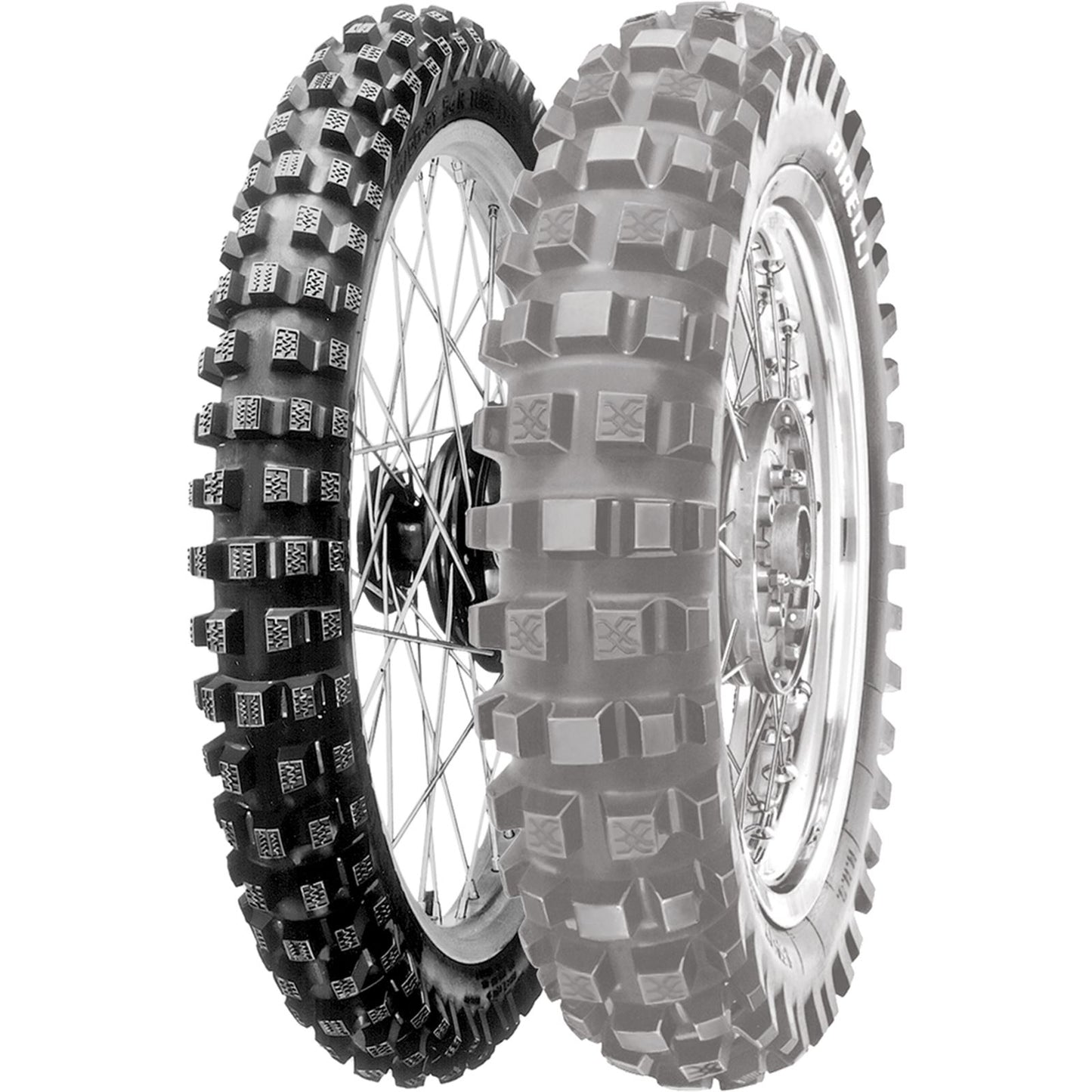 Pirelli - Powersports MT16 Off-Road Tire Front 80/100-21 51R Bias Tube Type 1418500_305820