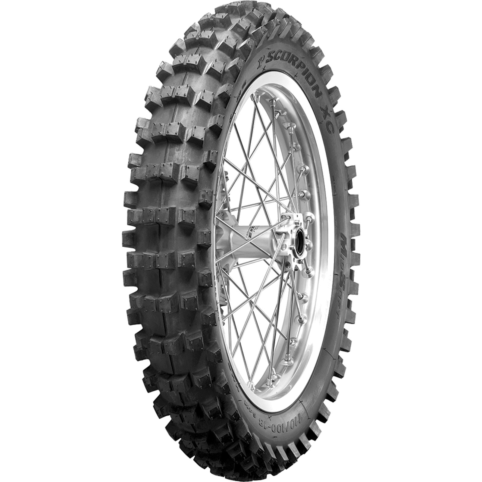 Pirelli - Powersports Tire XC Mid Soft Rear 110/100-18 64M Bias Tube Type 1767700_305831