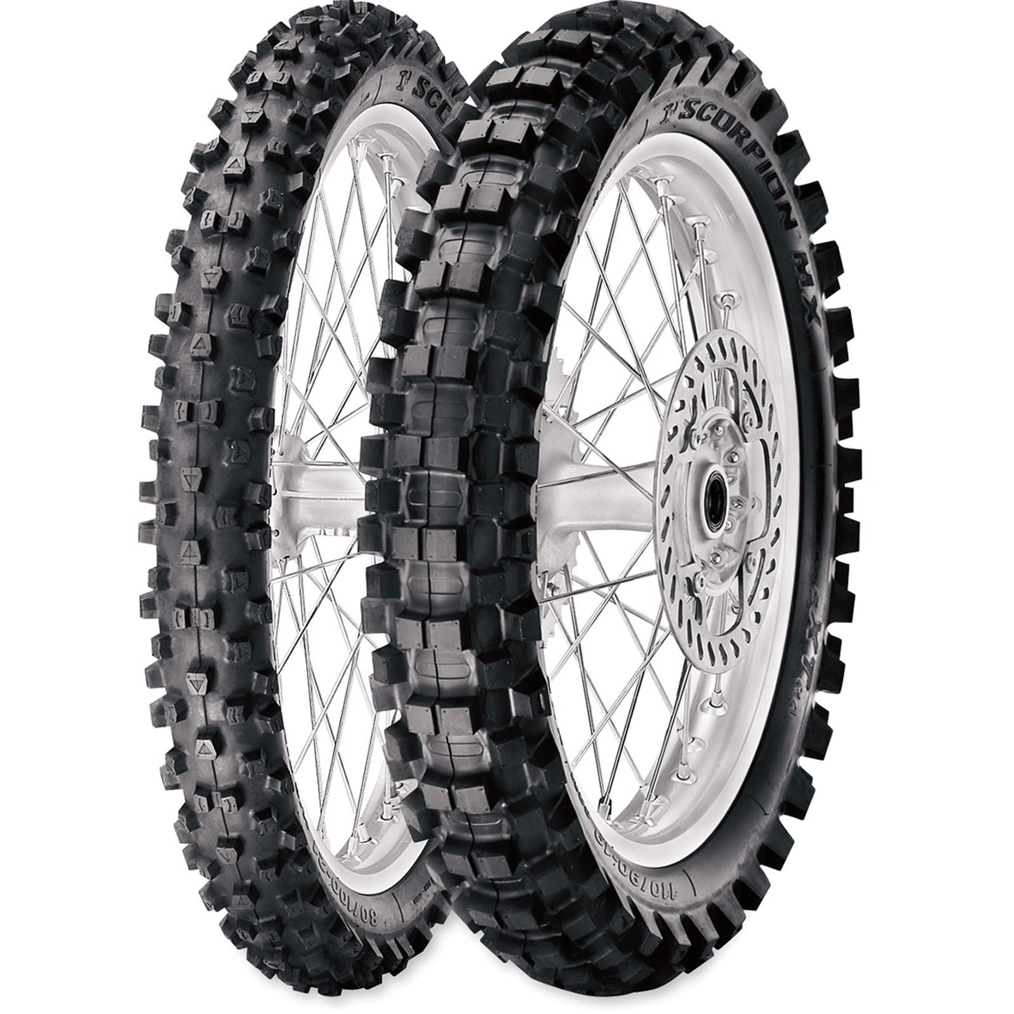 Pirelli - Powersports Tire MX Extra-X Rear 80/100-12 50M Bias Tube Type [MPN: 2133900]_454132