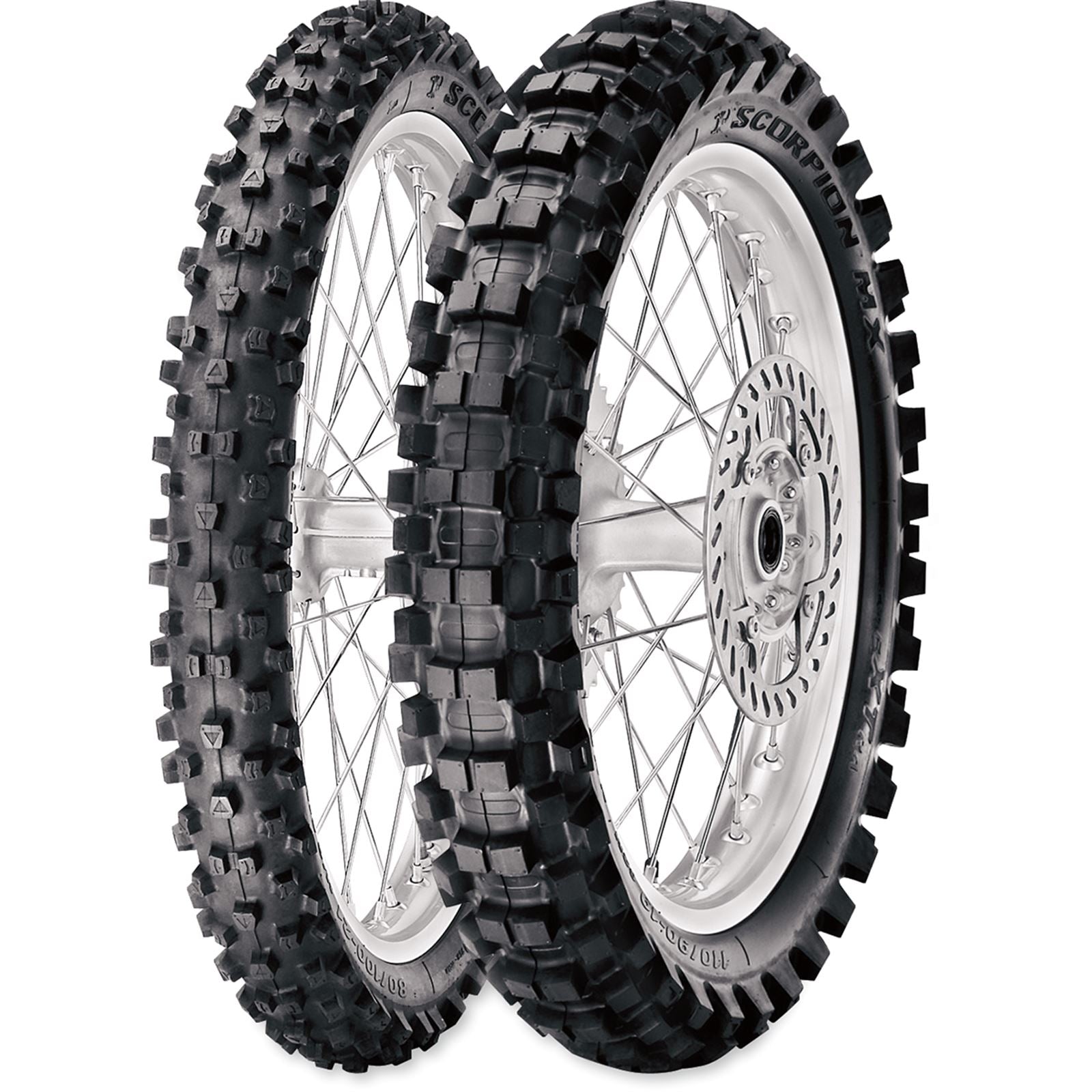 Pirelli - Powersports Tire MX Extra-X Rear 80/100-12 50M Bias Tube Type [MPN: 2133900]_454132