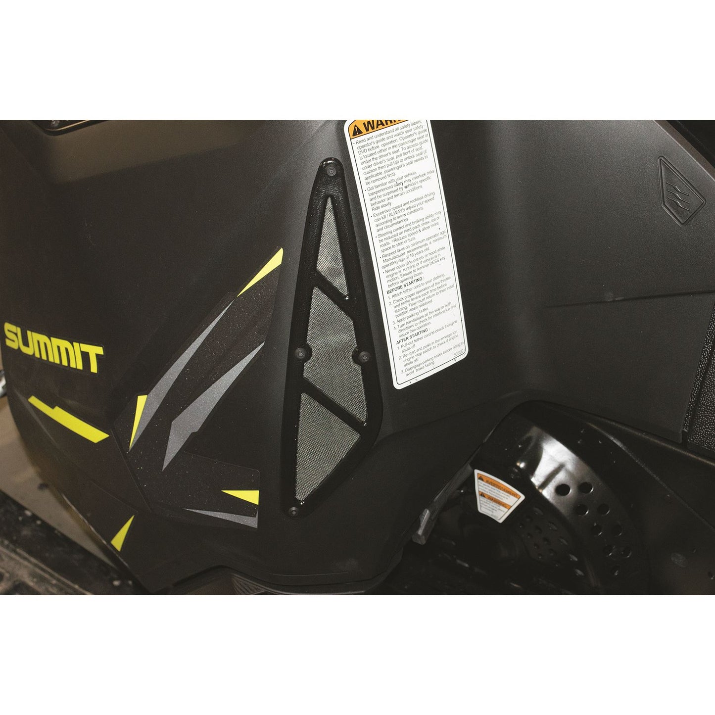 Starting Line Products Hot Air Eliminator Kit XS/XM Left Side for Ski-Doo [MPN: 32-614]_306751