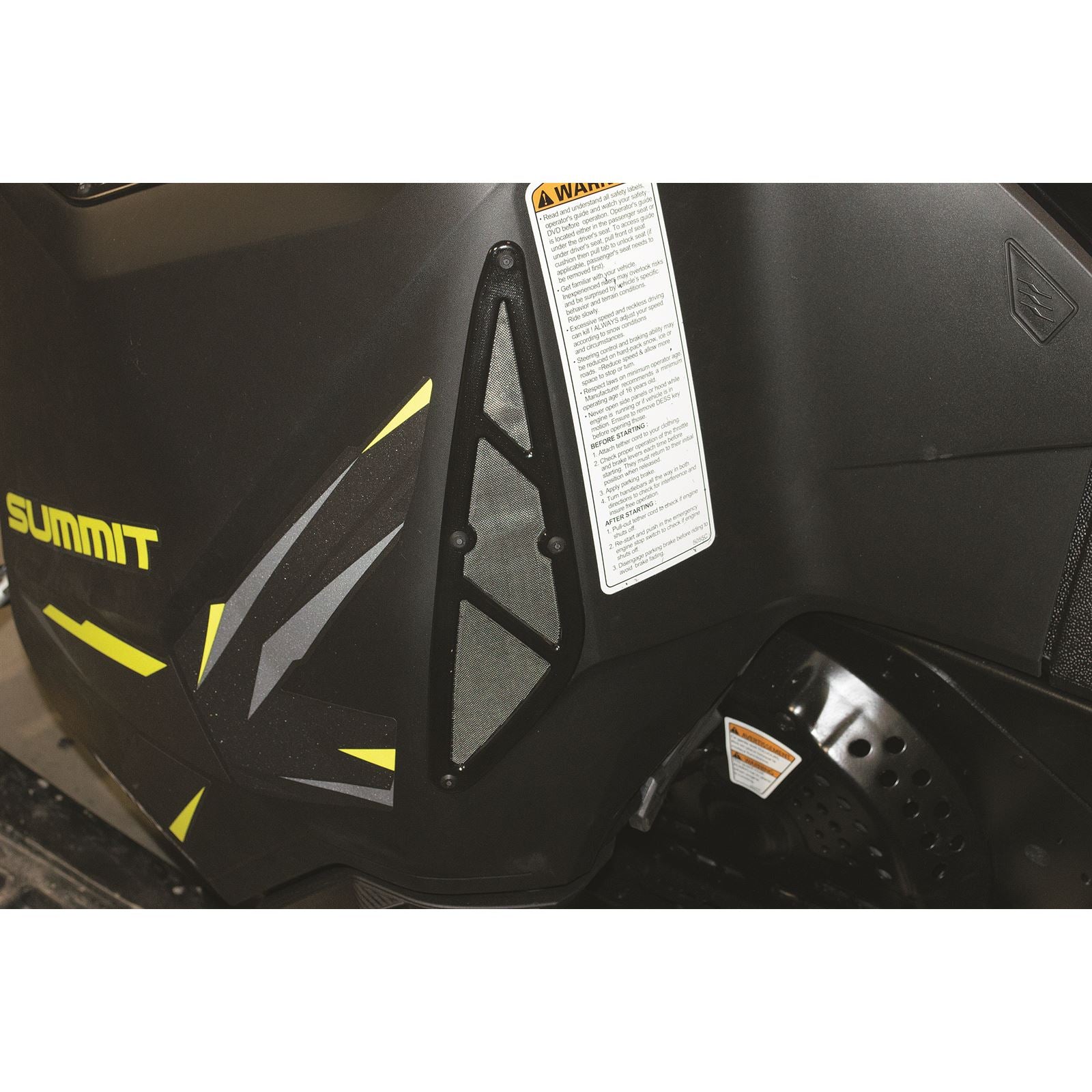 Starting Line Products Hot Air Eliminator Kit XS/XM Left Side for Ski-Doo [MPN: 32-614]_306751