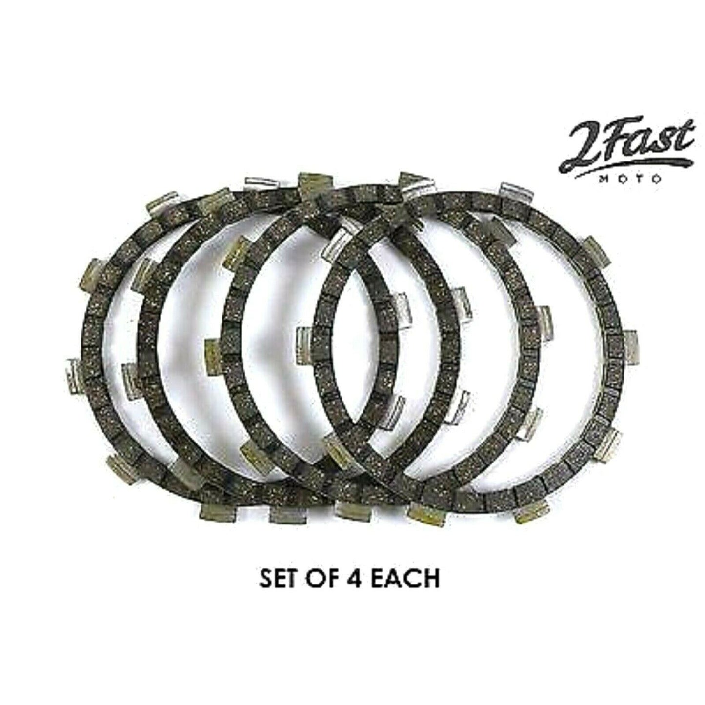 2FastMoto Clutch Friction Disc 4 Pack for Yamaha  3ha-16321-00 / 437-16321-00_759054