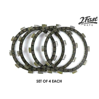 2FastMoto Clutch Friction Disc 4 Pack for Yamaha  3ha-16321-00 / 437-16321-00_759054