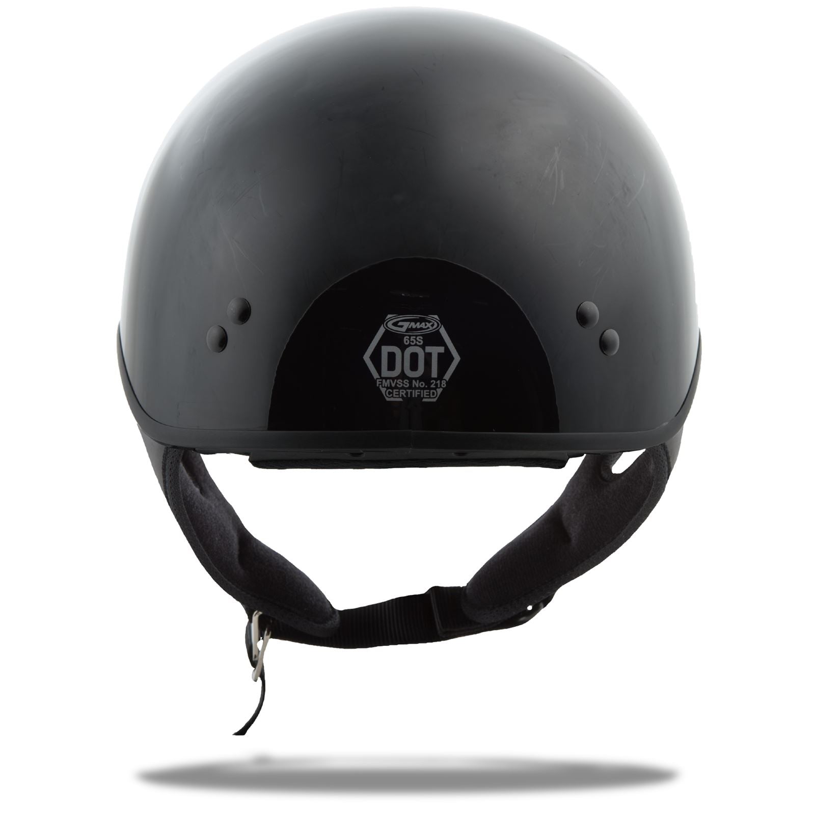 GMax HH-65 Half Helmet Naked Black 2X G1650028_310839