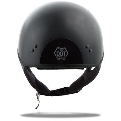 GMax HH-65 Half Helmet Naked Black 2X G1650028_310839