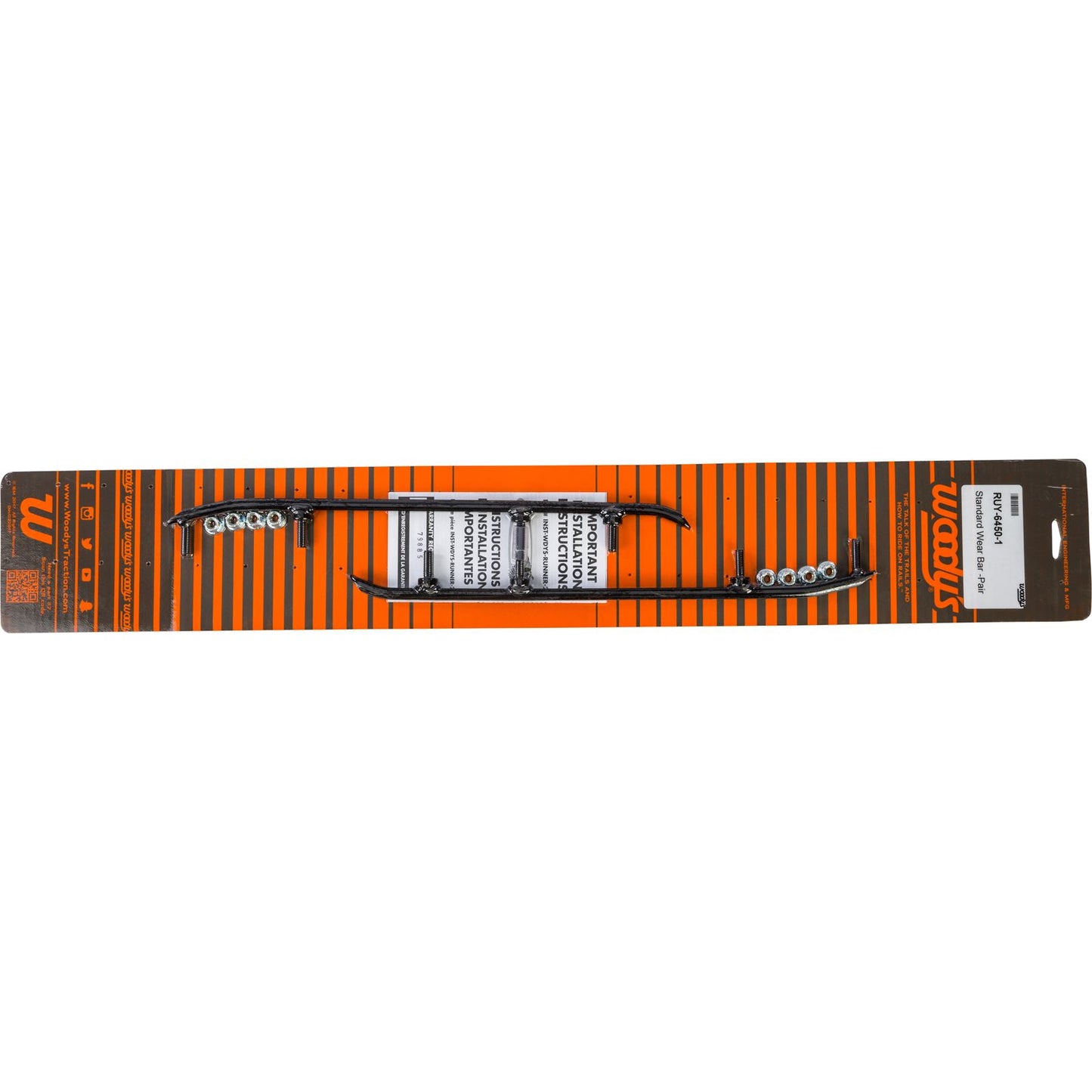 Woodys Standard Wear Bar Runners for Yamaha RUY-6450_312448