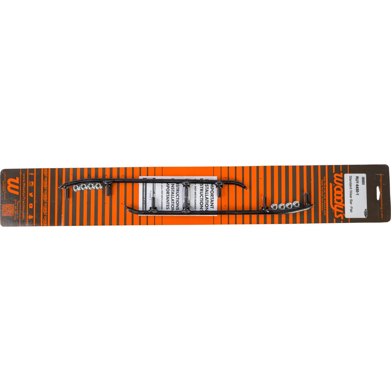 Woodys Standard Wear Bar Runners for Yamaha RUY-6450_312448