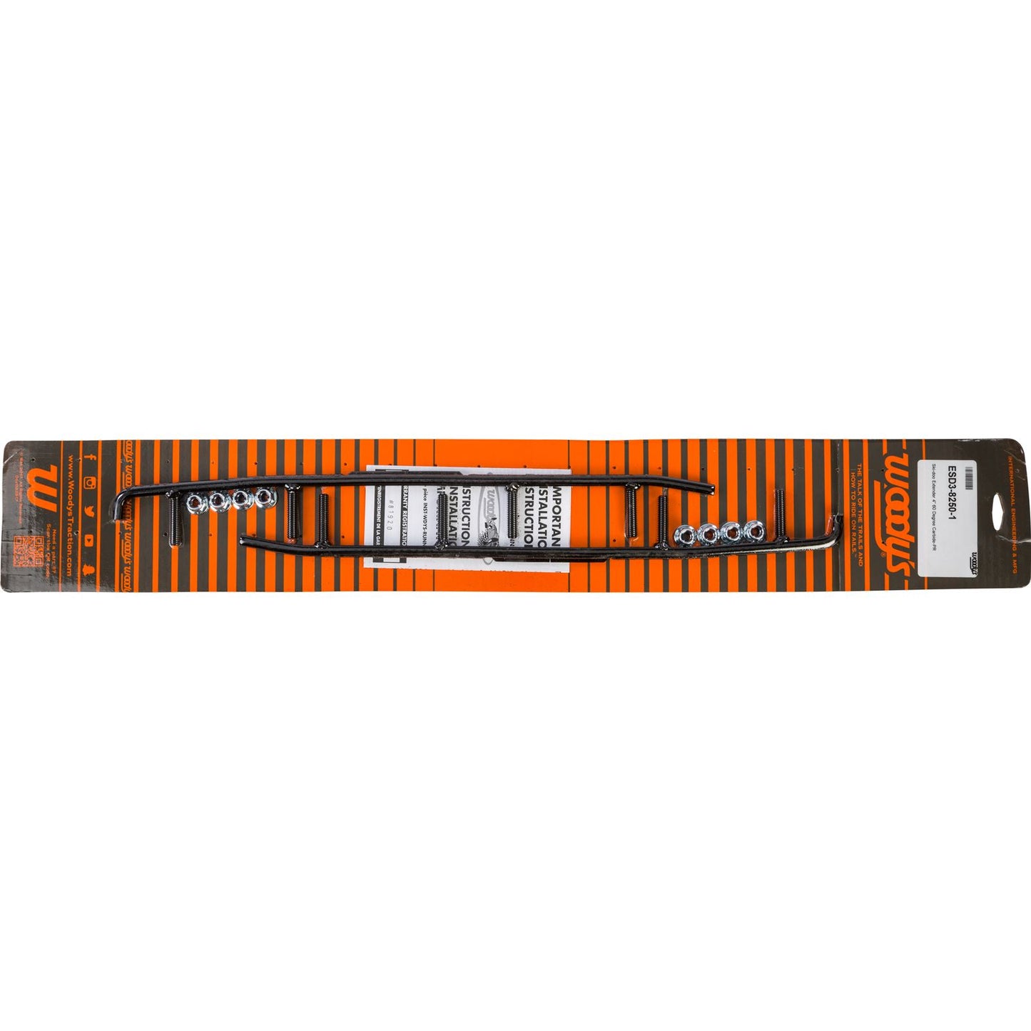 Woodys 4" Carbide for Ski-Doo ESD3-8250_312485