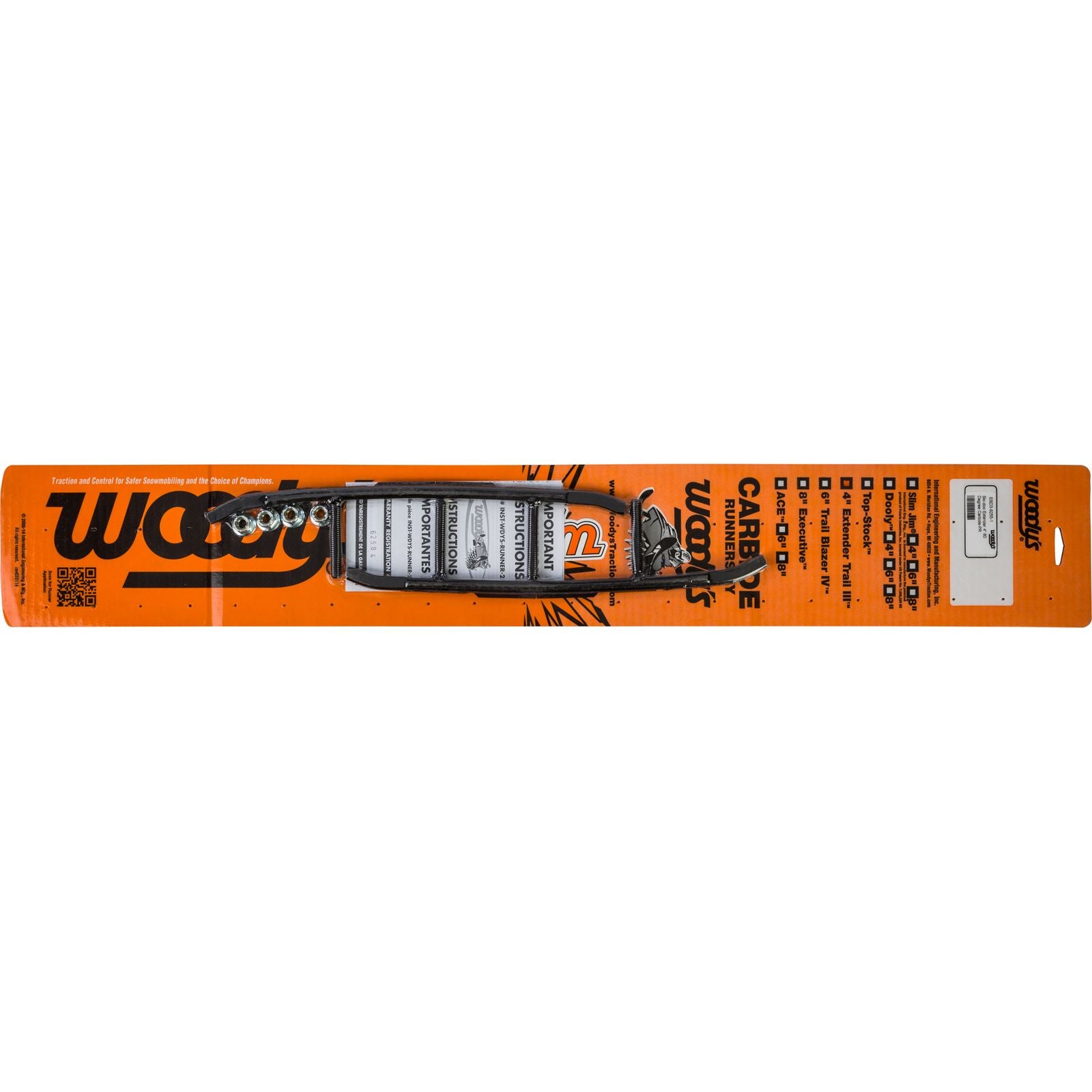 Woodys 4" Carbide for Ski-Doo ESD3-9255_312486