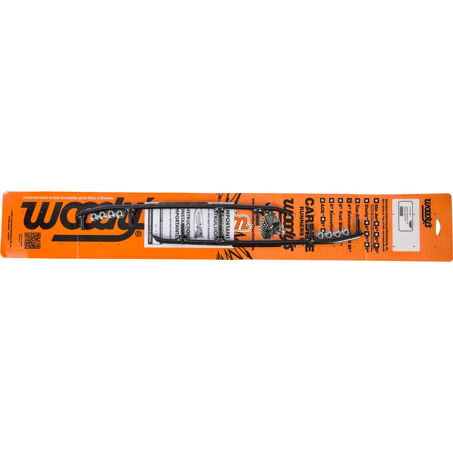 Woodys 4" Carbide Runners for Yamaha EYV3-6450_312501