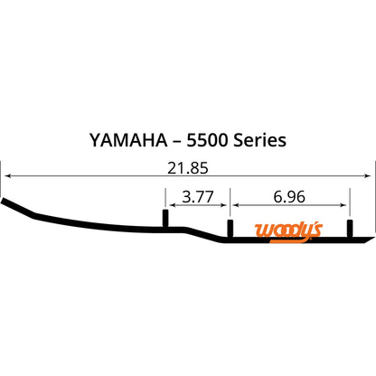 Woodys 4" Carbide Runners For Yamaha EYV3-5500_497468
