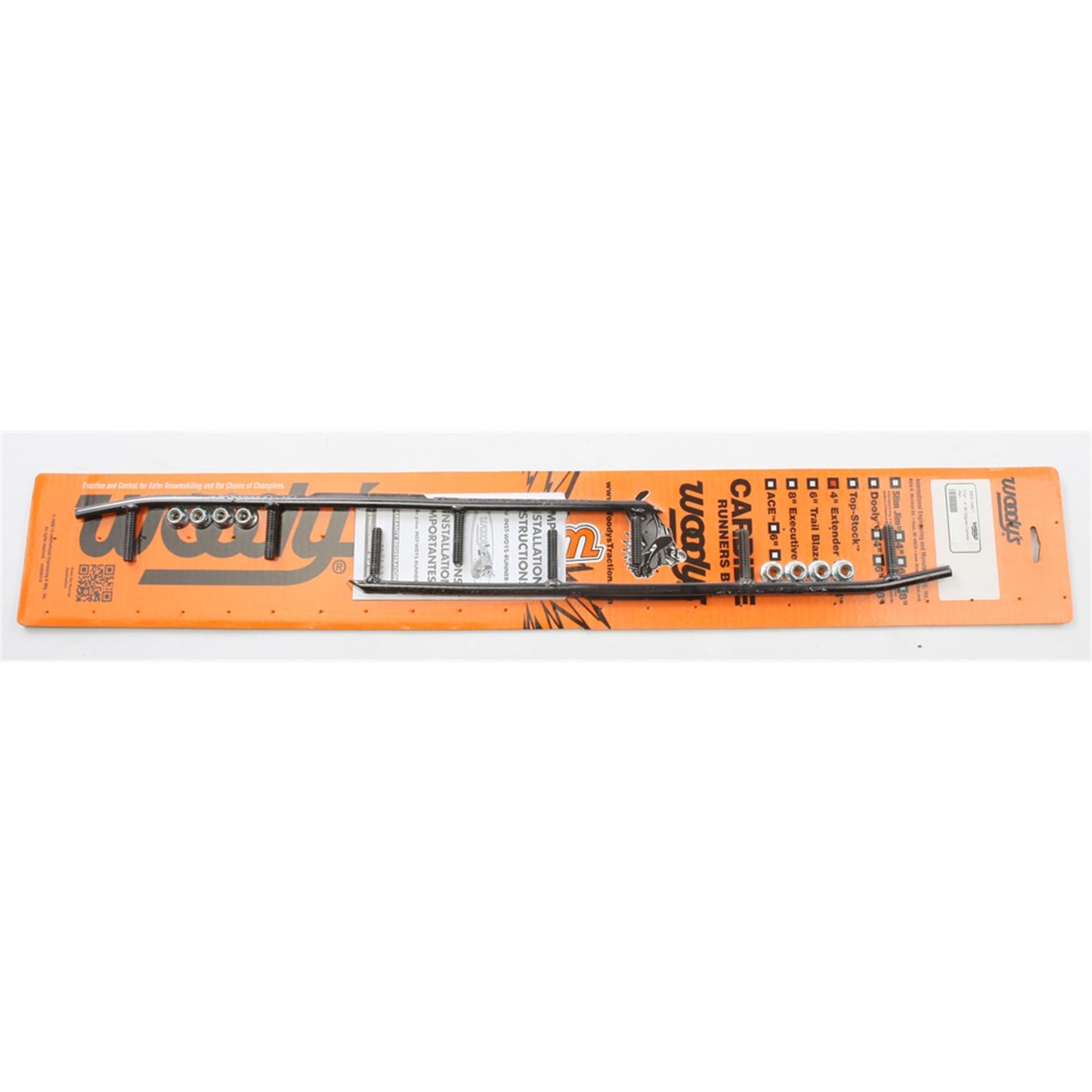 Woodys 4" Carbide Runners USI 4 Bolt ESI3-1040_312507