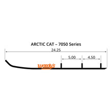 Woodys 6" Carbide Runners Arctic Cat TAT4-7050_497827