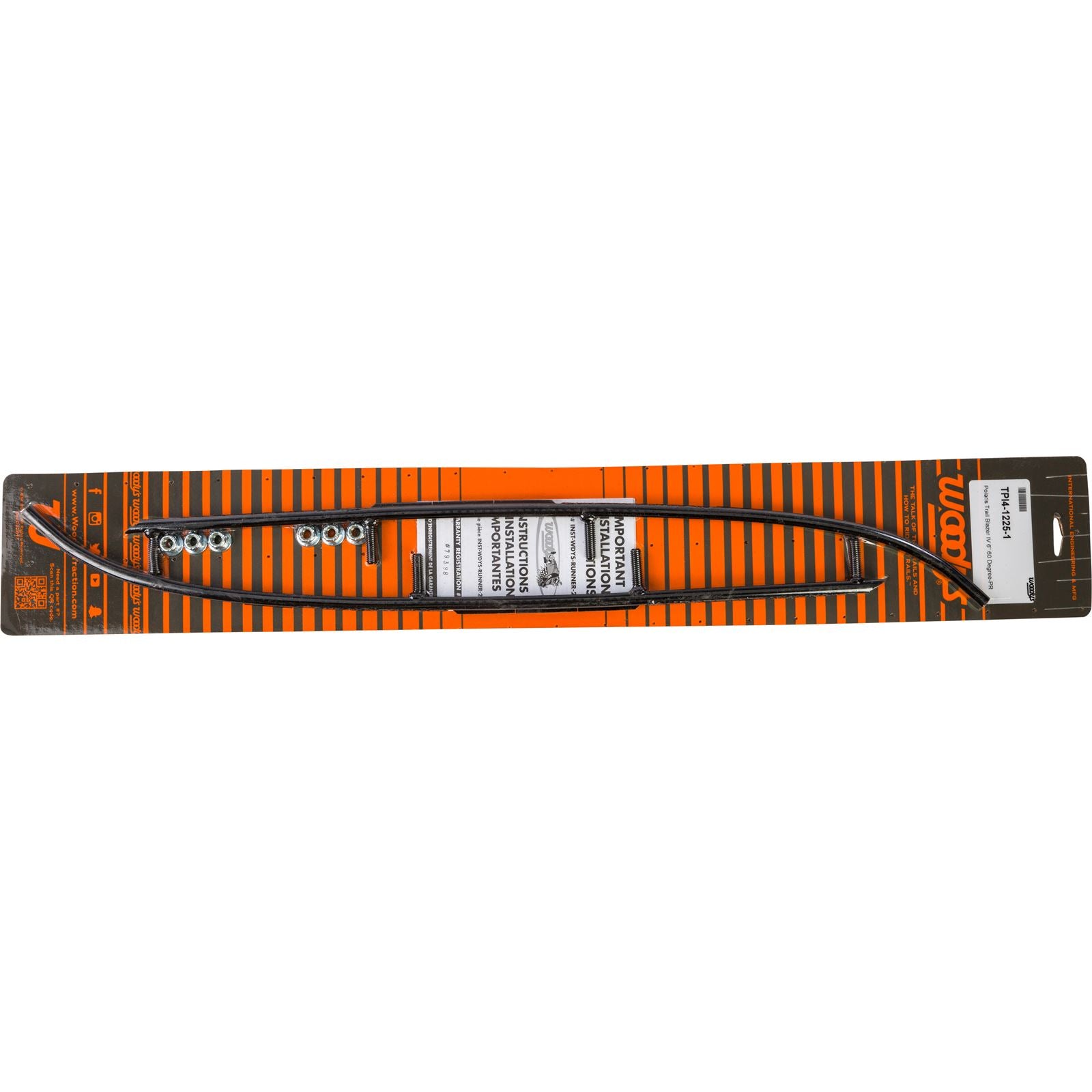 Woodys 6" Carbide Runners for Polaris TPI4-1225_312517