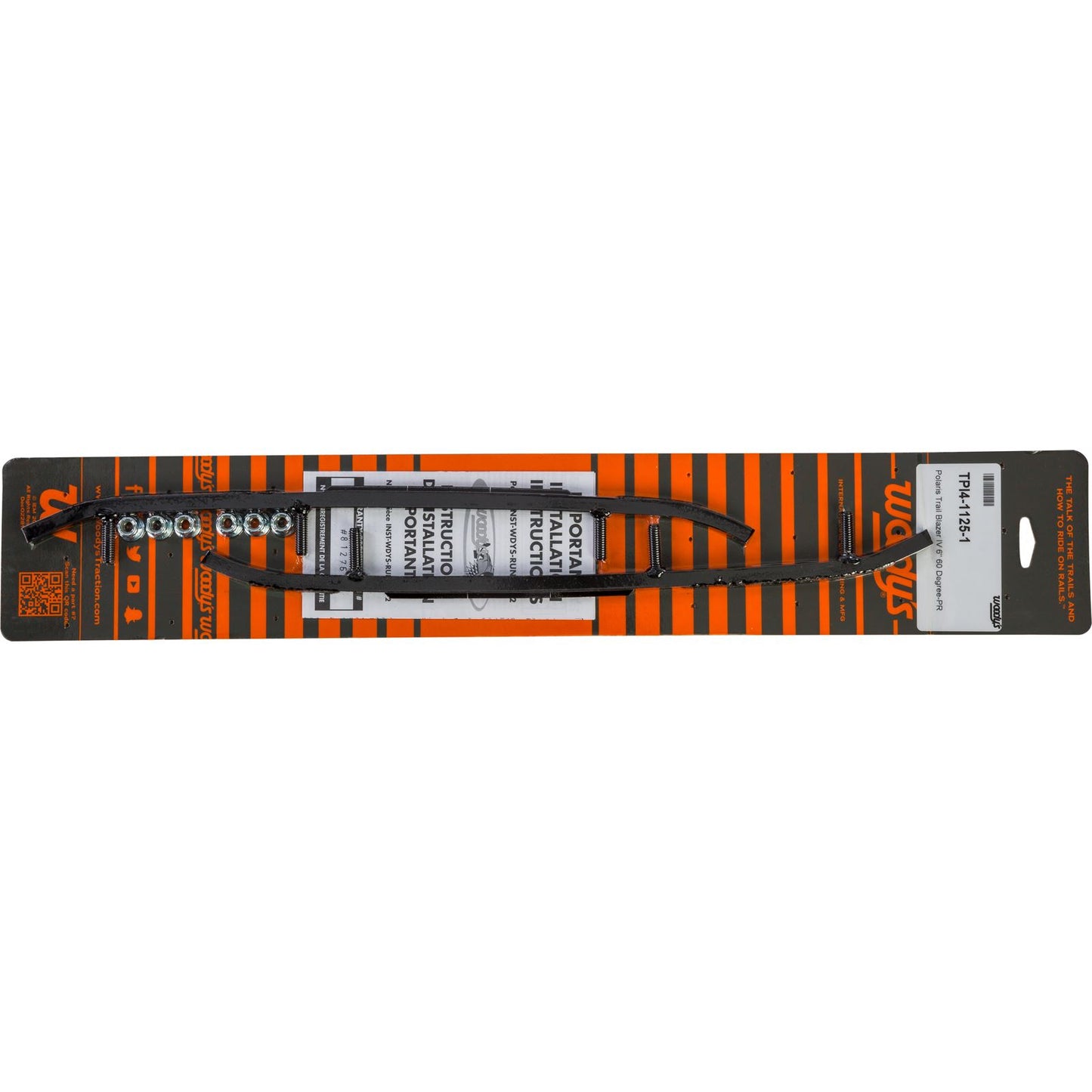 Woodys 6" Carbide Runners for Polaris TPI4-1125_312520