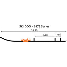 Woodys 6" Carbide Runners for Ski-Doo TSD4-6175_497848