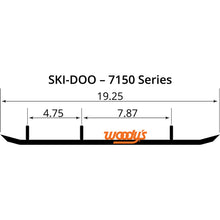 Woodys 6" Carbide Runners for Ski-Doo TSD4-7150_497852