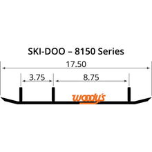 Woodys 6" Carbide Runners for Ski-Doo TSD4-8150_497854