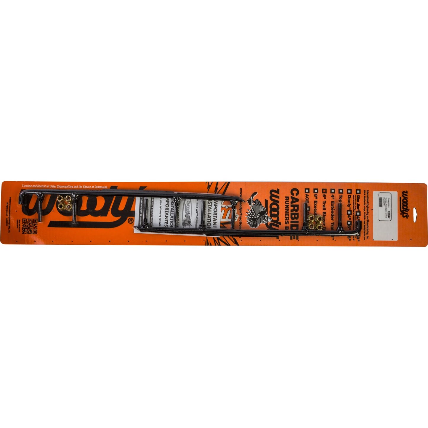 Woodys 6" Carbide Runners For Yamaha TYV4-6550_312530