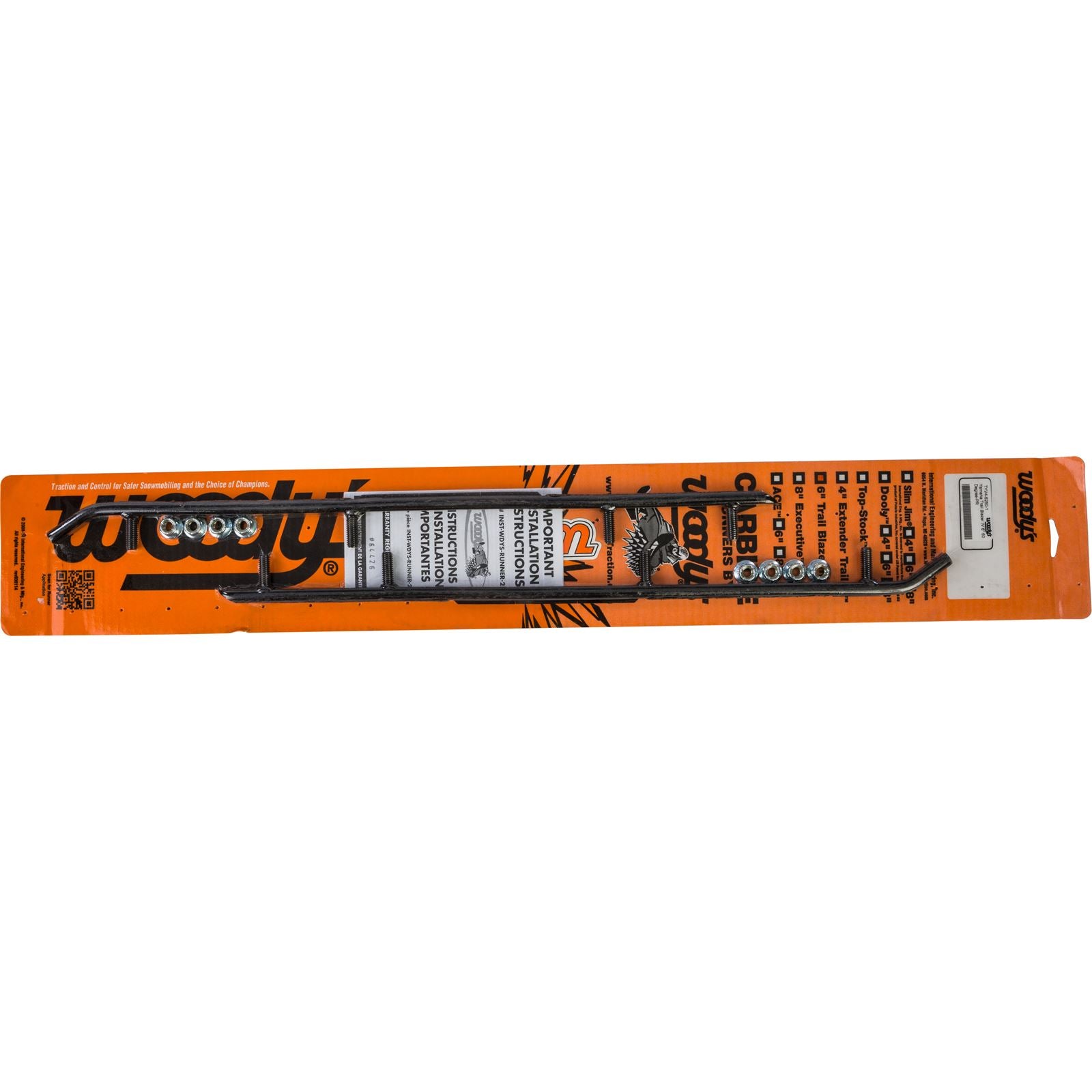 Woodys 6" Carbide Runners For Yamaha TYV4-6250_312534