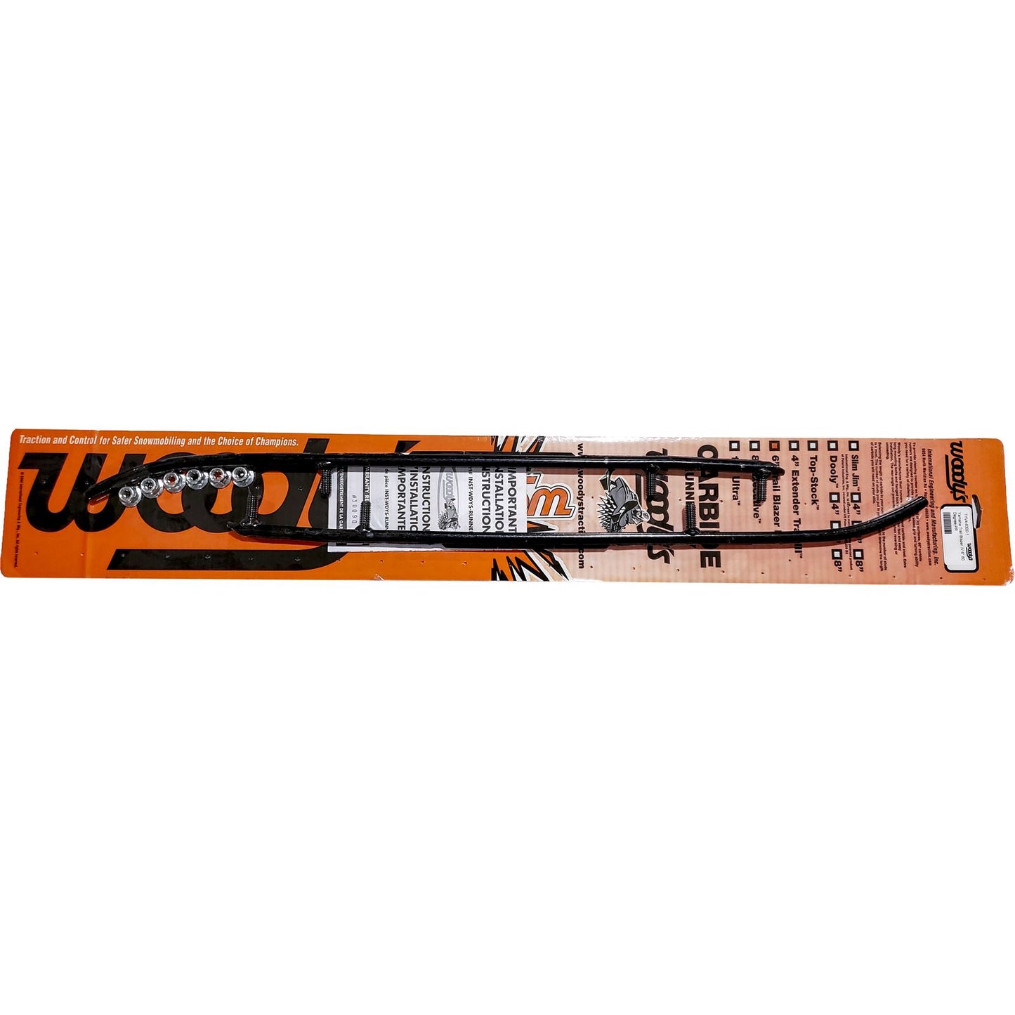Woodys 6" Carbide Runners For Yamaha TYV4-6300_312535