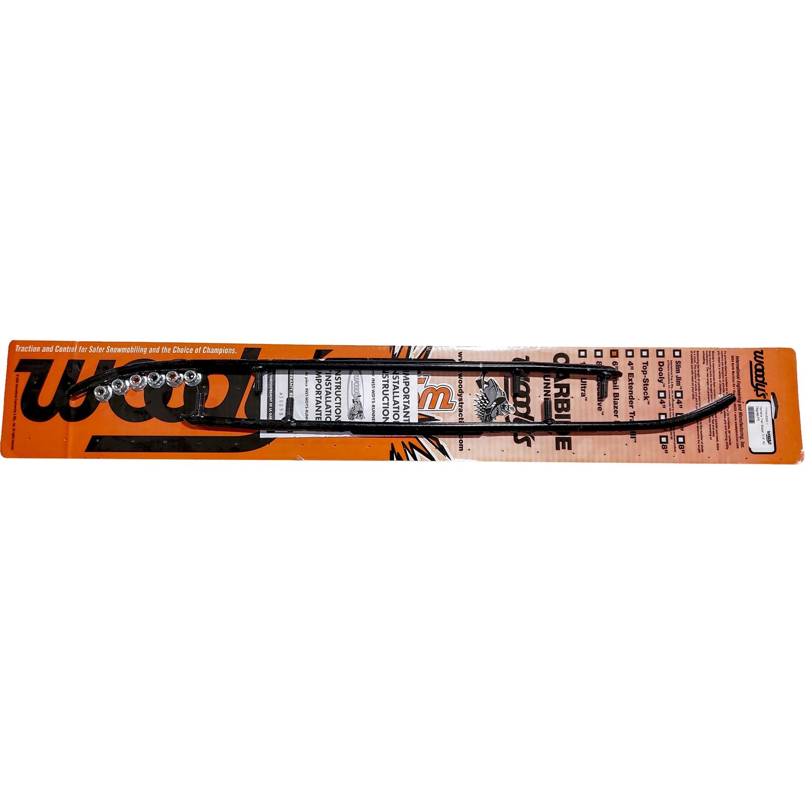 Woodys 6" Carbide Runners For Yamaha TYV4-6300_312535