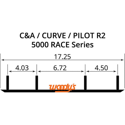 Woodys 6" Carbide Runners C&A Pro TCA-5000_497835