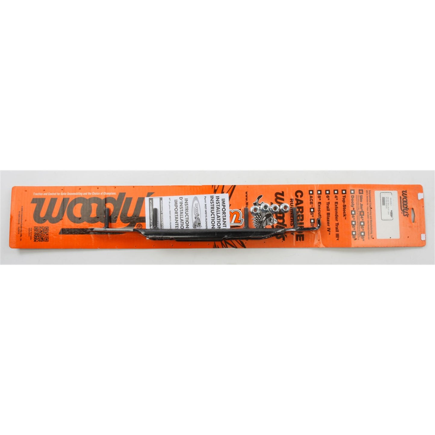 Woodys Slim Jim 4" Carbide Runner SS4-8250_312665