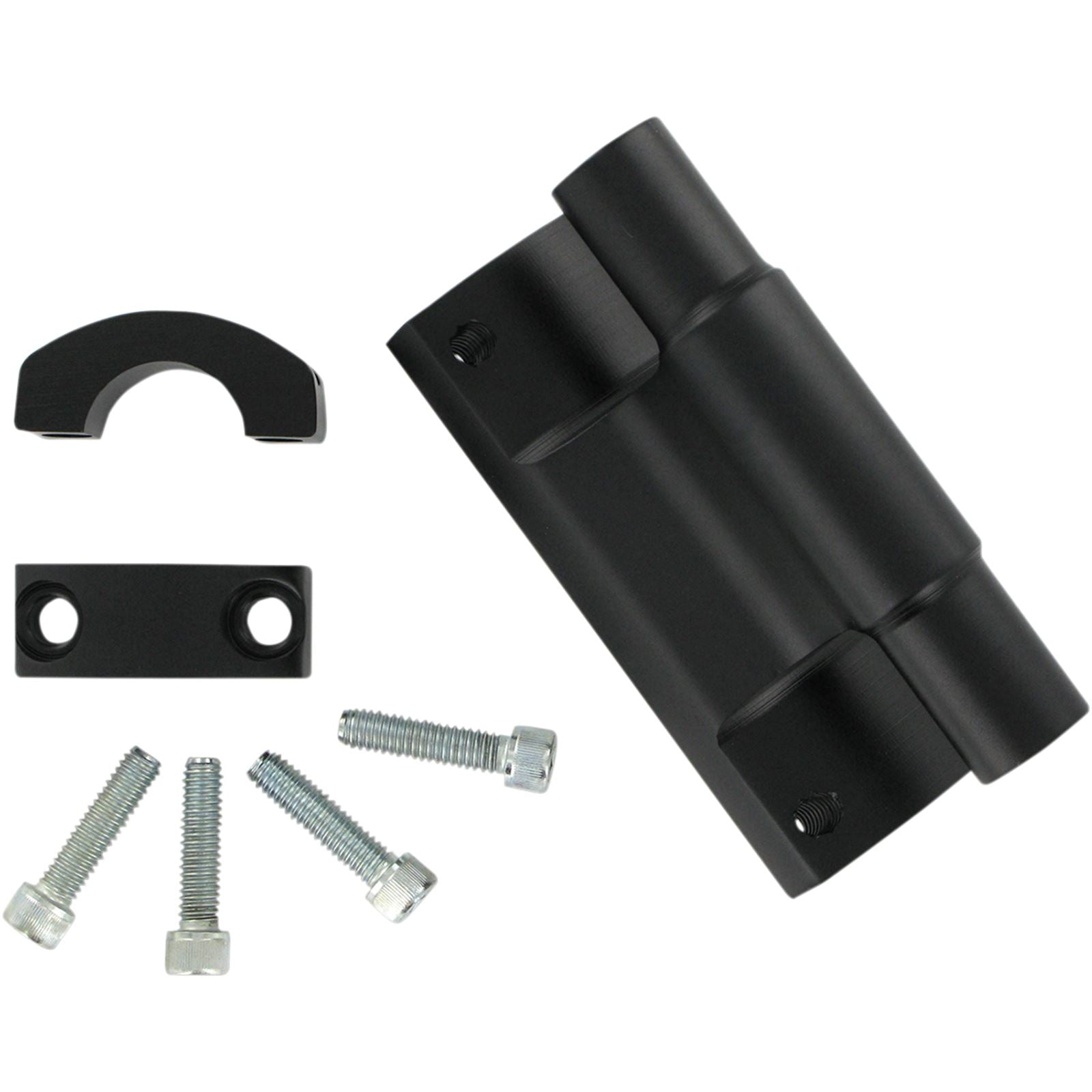 Powermadd Pivoting Handlebar Riser - 2" x 4-3/4" - Oversized Handlebars 45431_503046