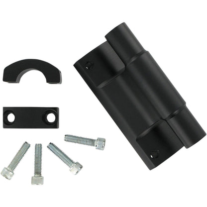 Powermadd Pivoting Handlebar Riser - 2" x 4-3/4" - Oversized Handlebars 45431_503046