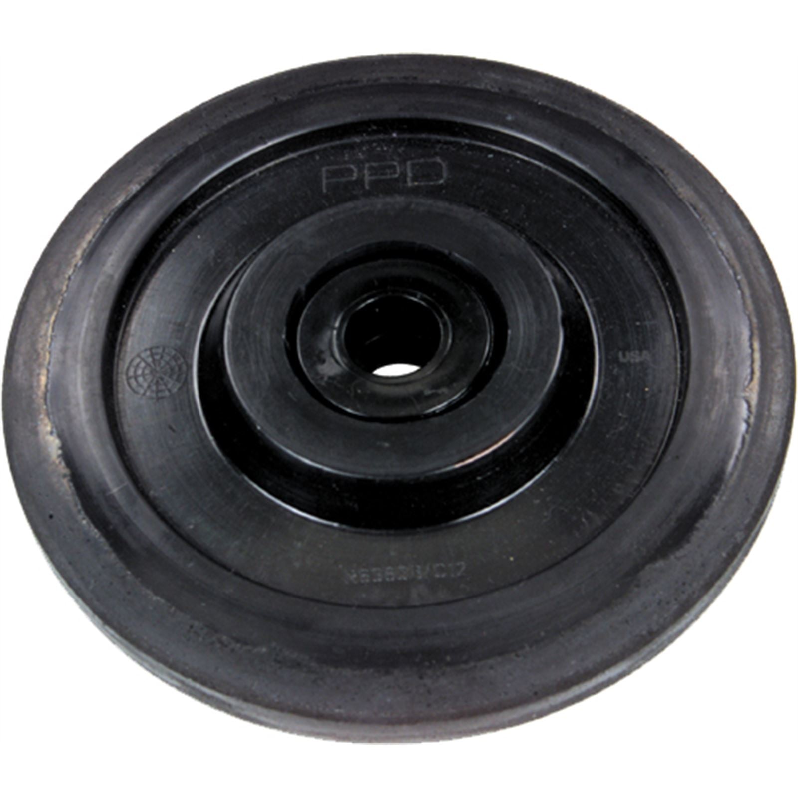 PPD Idler Wheel Black 6.38"x.750" [MPN: 04-116-77-U]_314159
