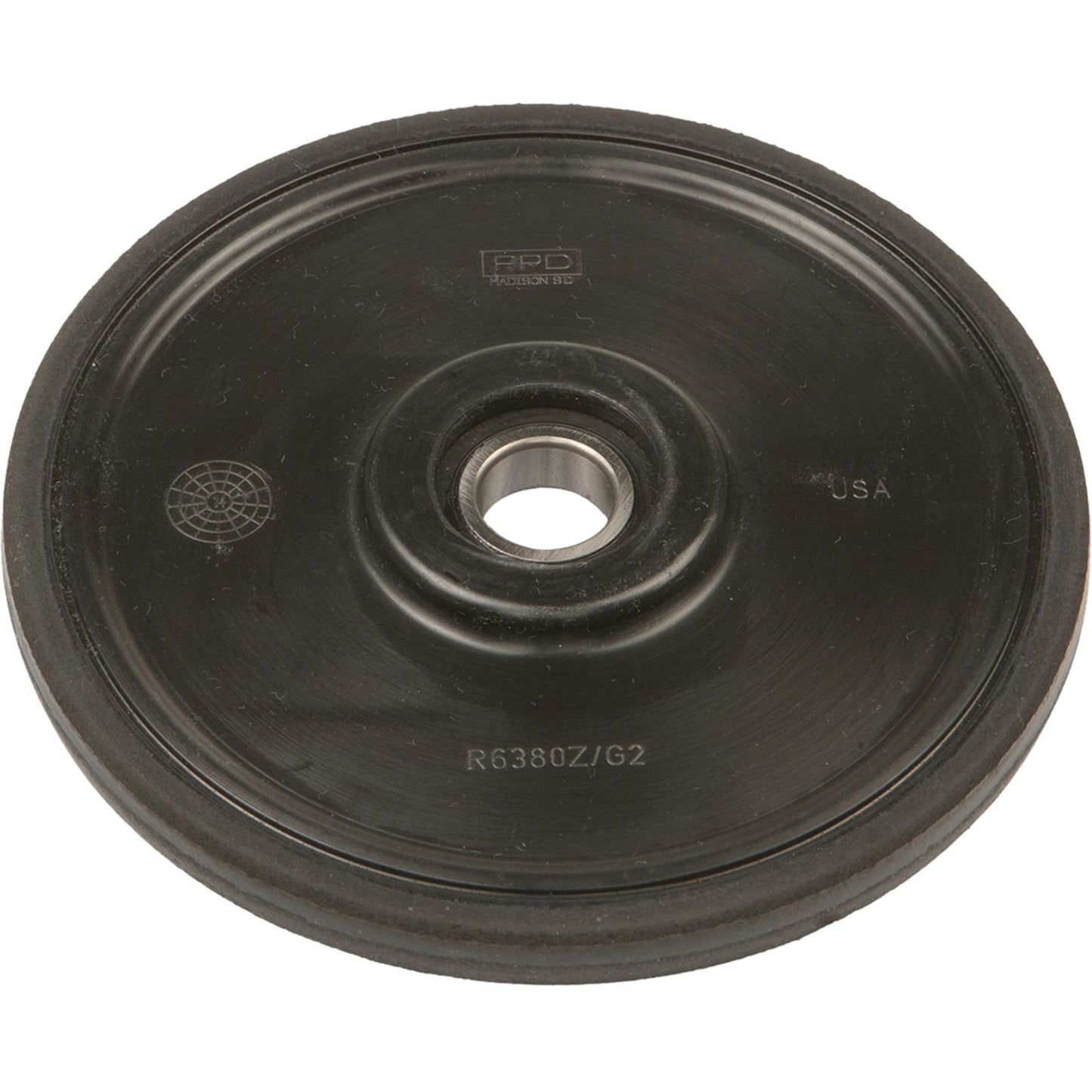 PPD Idler Wheel Black 6.38"x20mm [MPN: 04-200-88-U]_314192