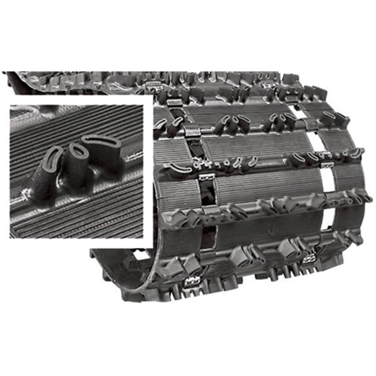 Camso 2.52 Pitch Hacksaw Track 136 X 1.00 - 15 Wide 9010H_605451