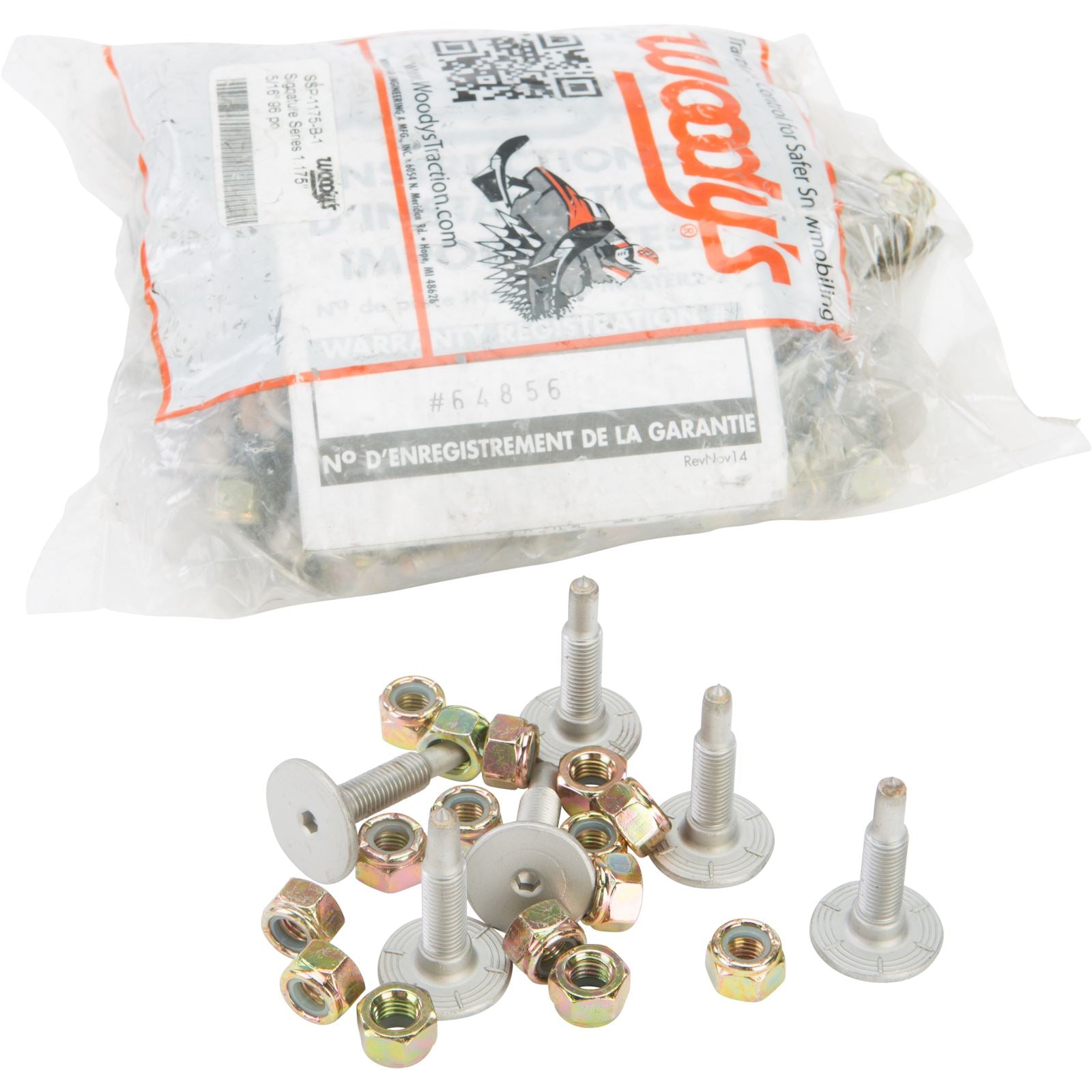 Woodys Signature Series Stainless Steel Studs 1.175" - 96/Pack SSP-1175-B_314582