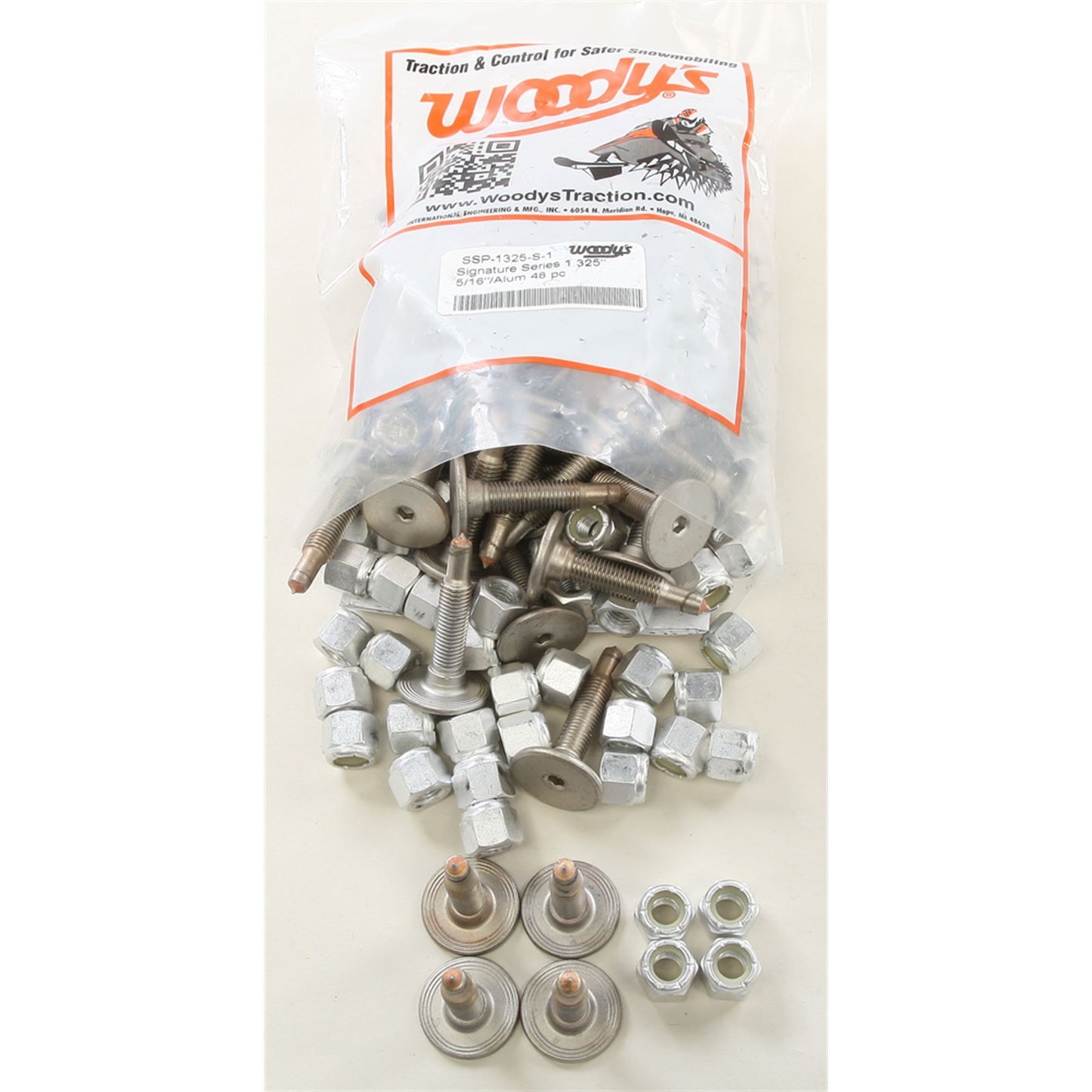 Woodys Signature Series Stainless Steel Studs 1.325" - 48/Pack SSP-1325-S_314586