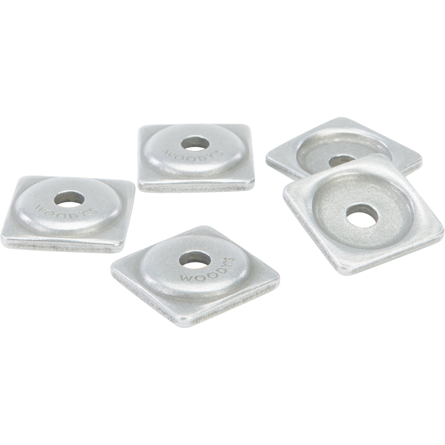 Woodys Digger Support Plates Square Aluminum 5/16" - 1000/Pack ASW2-3775-M_314601