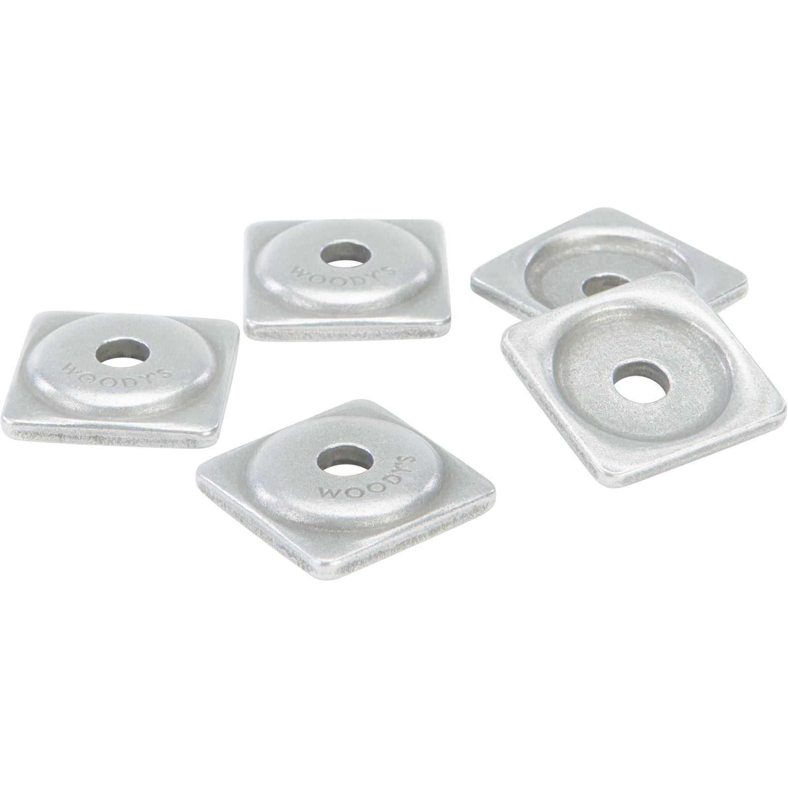 Woodys Digger Support Plates Square Aluminum 5/16" - 1000/Pack ASW2-3775-M_314601