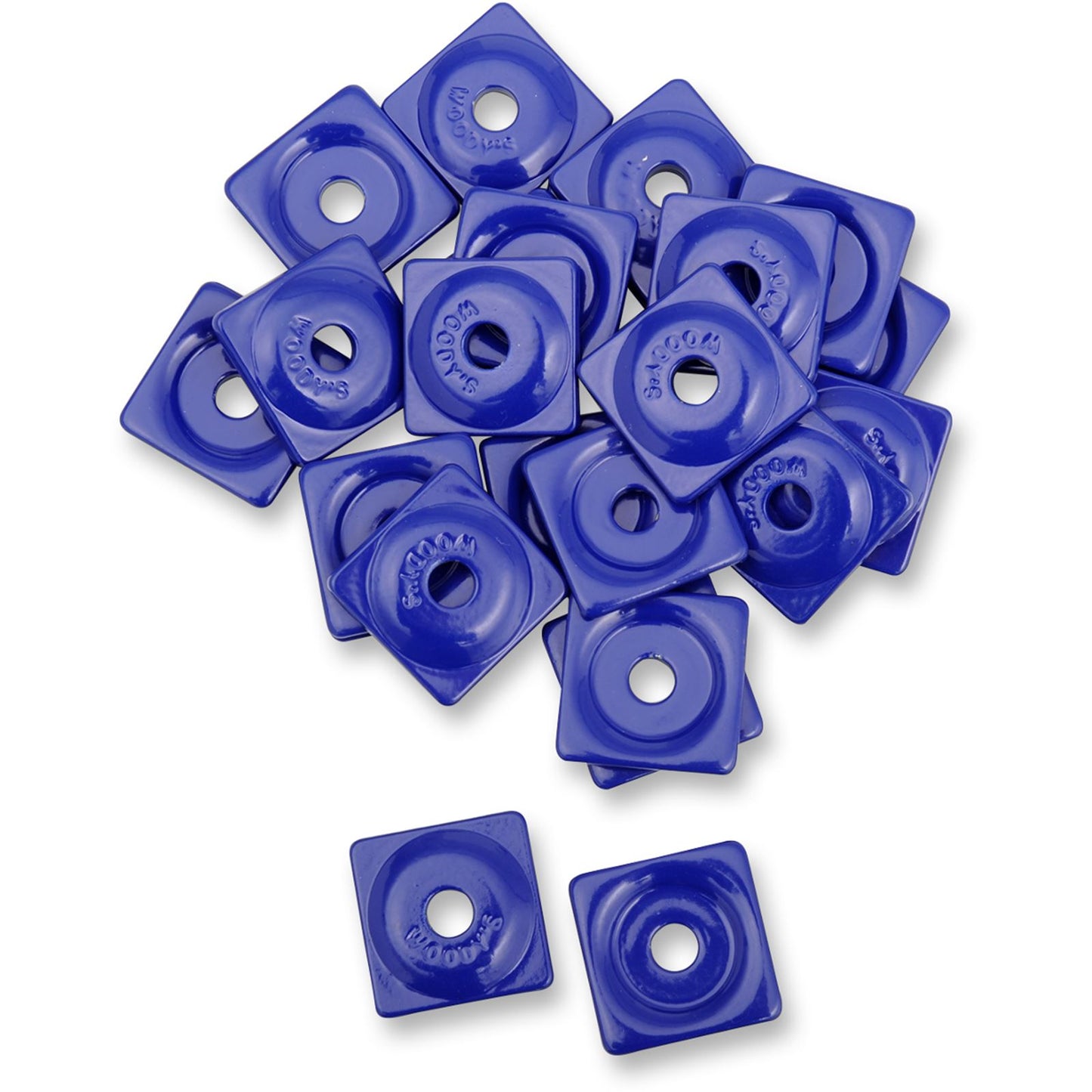 Woodys Square Digger Support Plate Blue ASW2-3795-48_497332