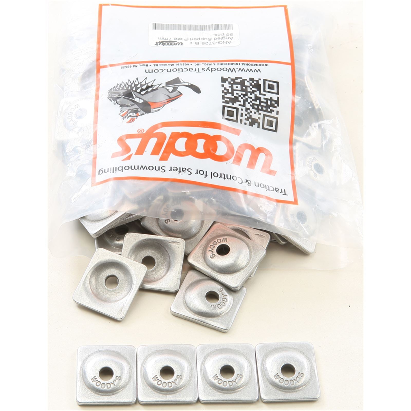 Woodys Angled Digger Support Plate - 96/Pack ANG-3725-B_314611